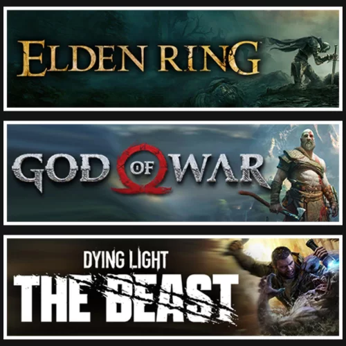  Elden Ring +God Of War +The Beast